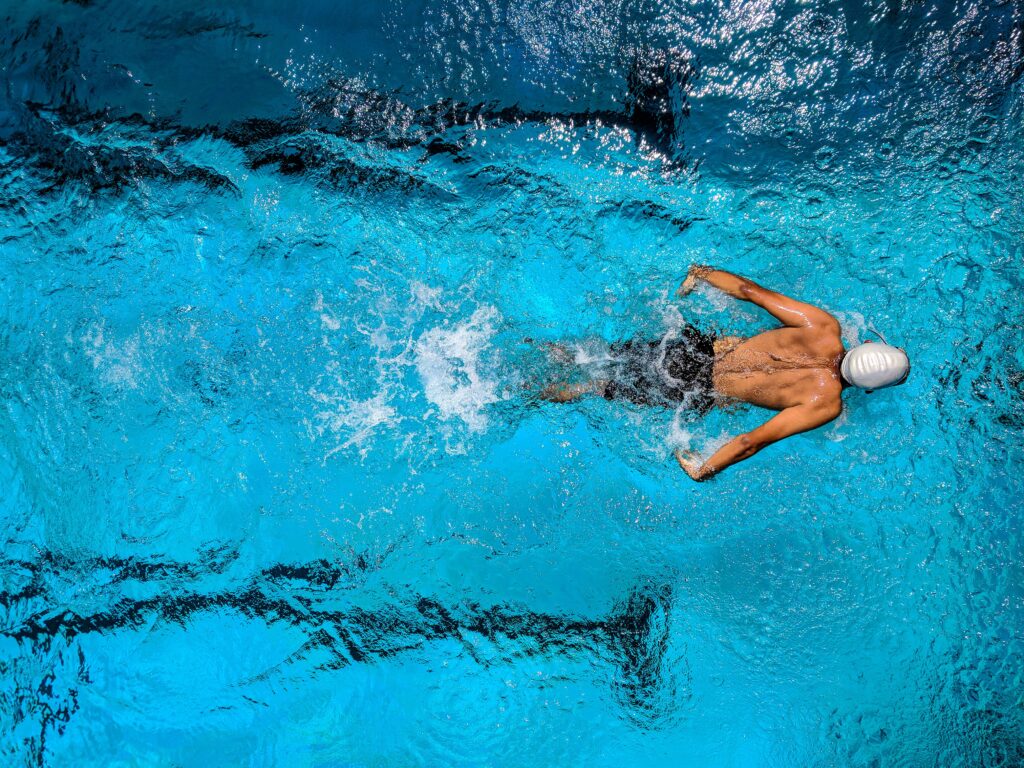 Swimming for lose weight